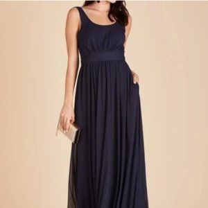 Beautiful Navy Blue Dress + Pockets(!)